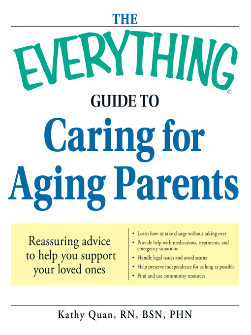 Imagen de portada para The Everything Guide to Caring for Aging Parents